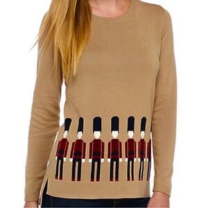 Crown & Ivy Tan British Guard Sweater